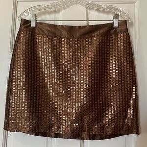 Gap Sequined Mini Skirt